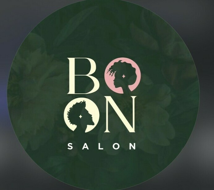 Логотип салона красоты Bon Salon в Нальчике — профессиональный стиль и уютная атмосфера.