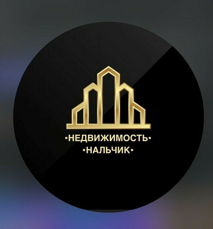 Логотип строительной компании Недвижимость Нальчик — продажа квартир в новостройках КБР и услуги надежного застройщика в Кабардино-Балкарии.