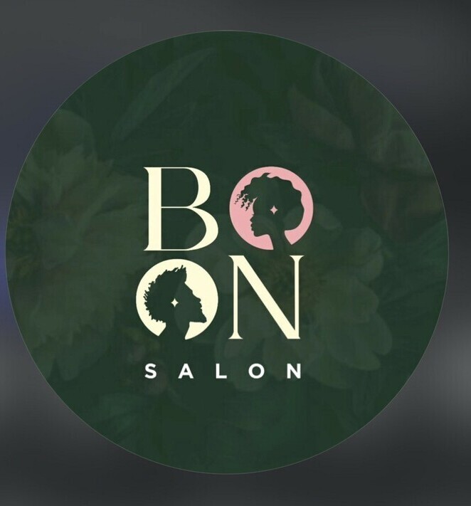 Логотип салона красоты Bon Salon в Нальчике — профессиональный стиль и уютная атмосфера.