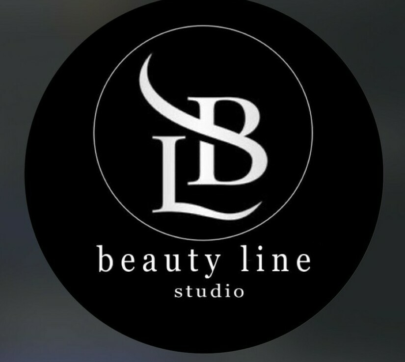 "Логотип салона красоты Beauty Line"